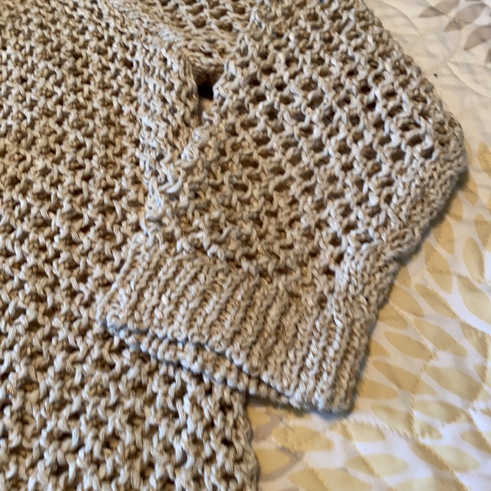 NWT J. Jill Crochet Hooded Sweater J Jill - Picture 10 of 11